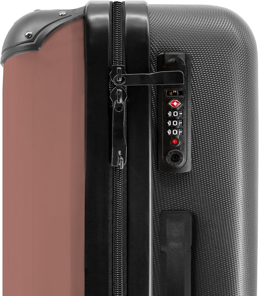 NoBoringSuitcases.com® Reisekoffer 67cm 72L Personalisiert - Grosser Hartschalenkoffer mit Rollen, L