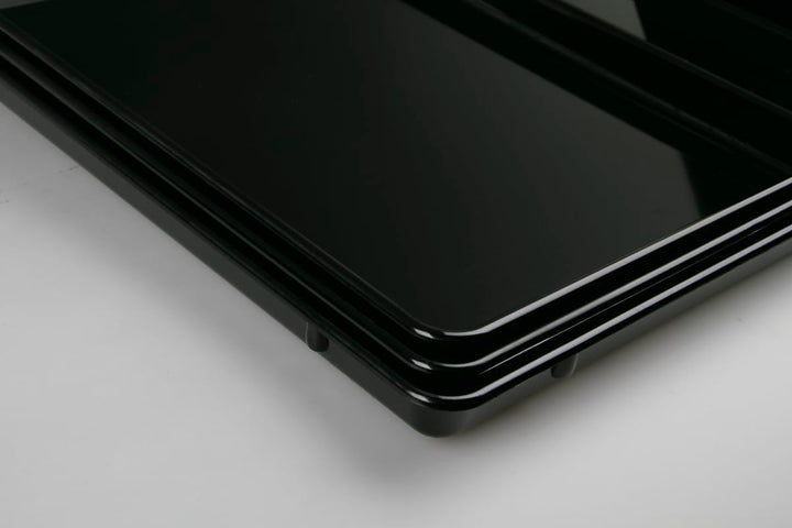 Auslagetablett, Polycarbonat, 60 x 20 cm, Spülmaschinenfest, Stapelbar, Hitzebeständig bis 90°C