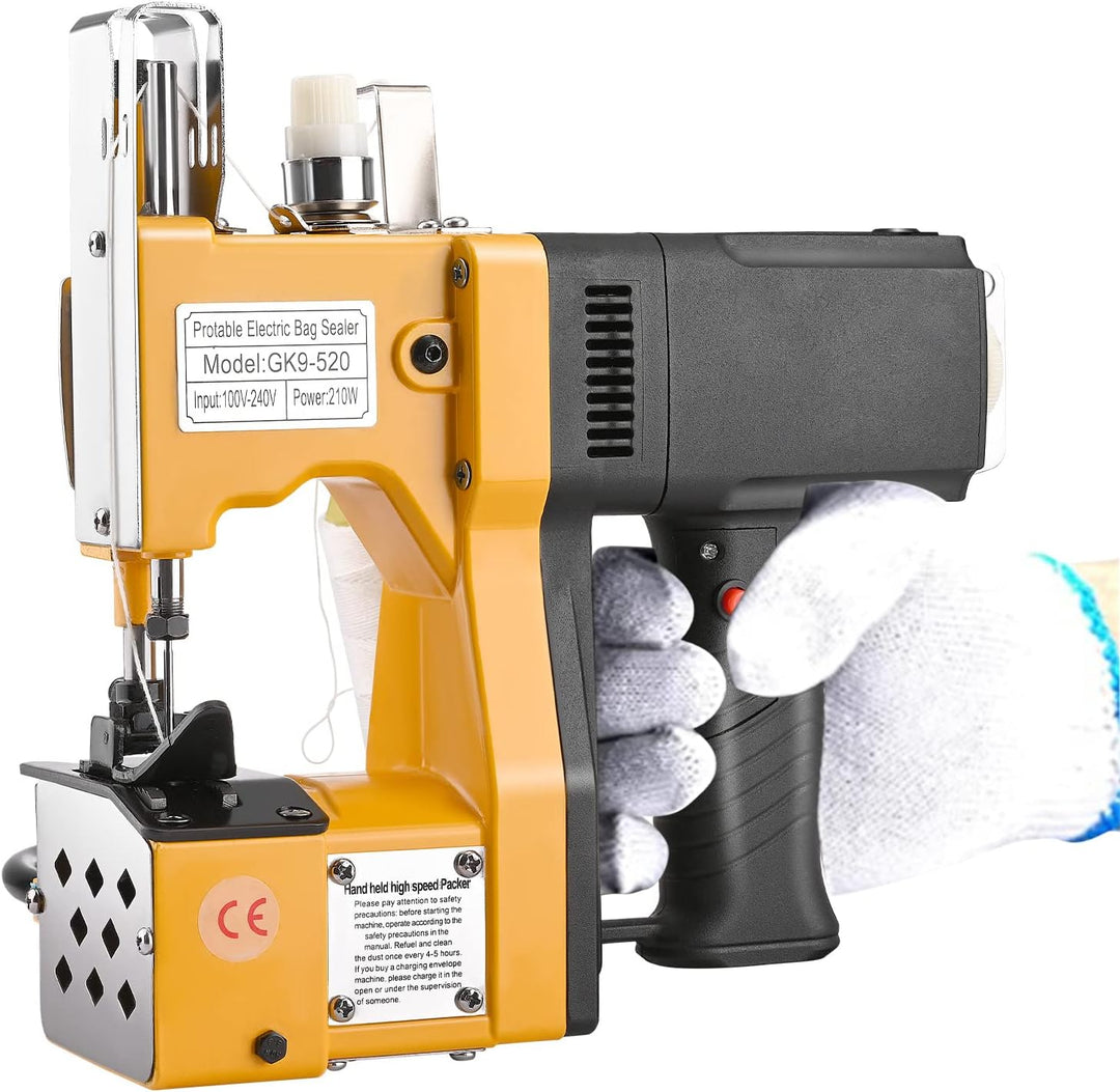 Yontwe Elektrische Tasche, Nähmaschine, schmaler, für Nähmaschine, Leder, industriell, Jute, Tasche,