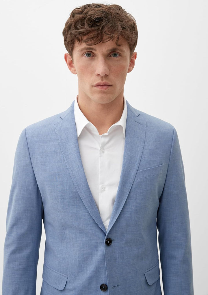 s.Oliver Herren Blazer, 46 52w3 Blau