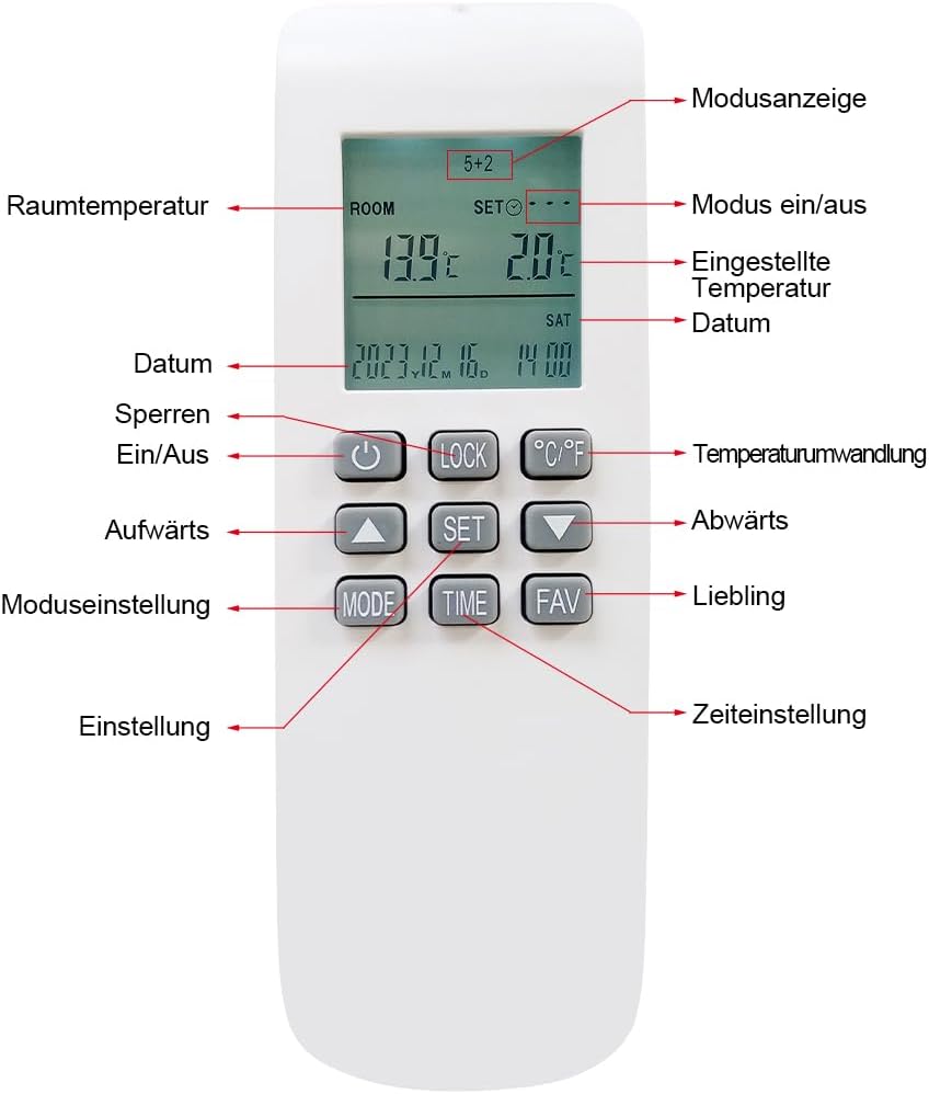 byecold Infrarotheizung Spiegel mit Thermostat 450 Watt - Spiegelheizung Infrarot mit LED Beleuchtun