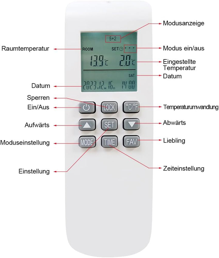 Infrarotheizung Spiegel mit Thermostat 580 Watt - Spiegelheizung Infrarot mit LED Beleuchtung Licht