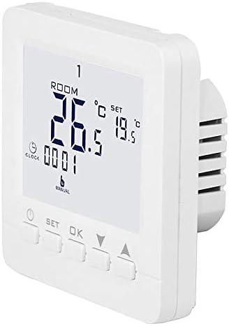 revolt Raumthermostat Alexa: WLAN-Fussbodenheizung-Thermostat, für Siri, Alexa & Google Assistant (H