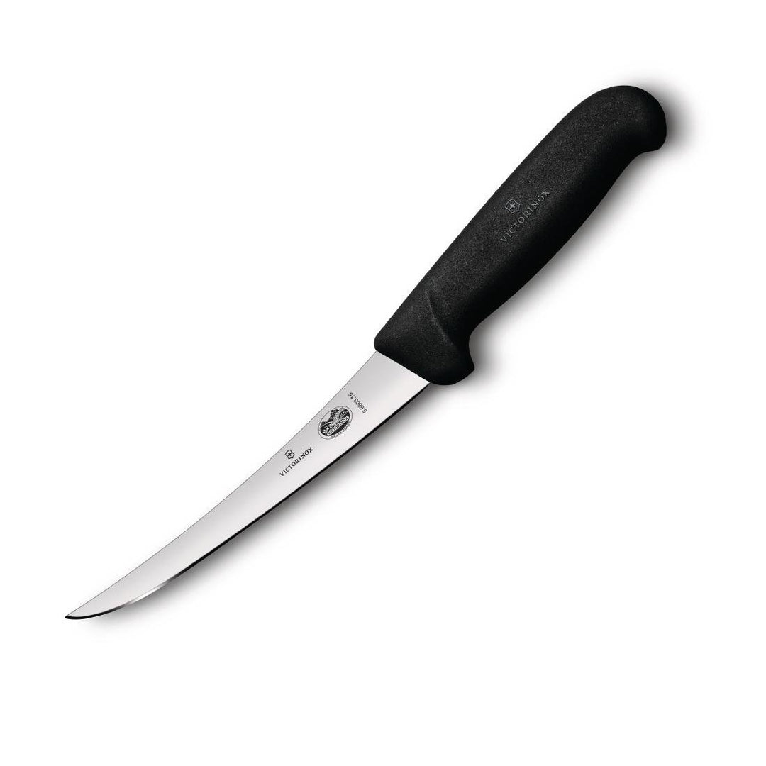 Victorinox Fibrox Kochmesser, Ausbeinmesser, Extra Scharfe Klinge, Rostfreier Stahl, Spülmaschinenge