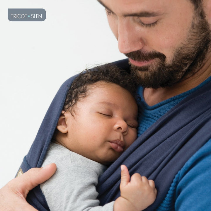 Babylonia BDDTS 911 - Tragetuch Tricot-Slen, Farbe: jeansblau, Jeansblau