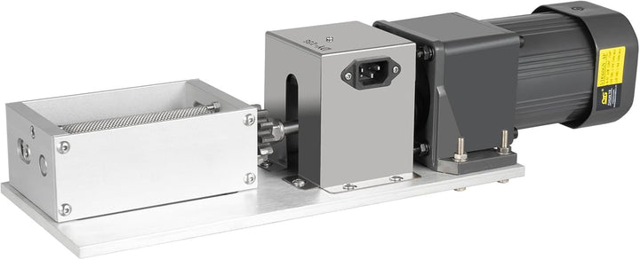 Getreidemühle, Elektrisch Malzmühle Verstellbare, 4L Schrotmühle Grain Crusher Malt Mill mit Hopper