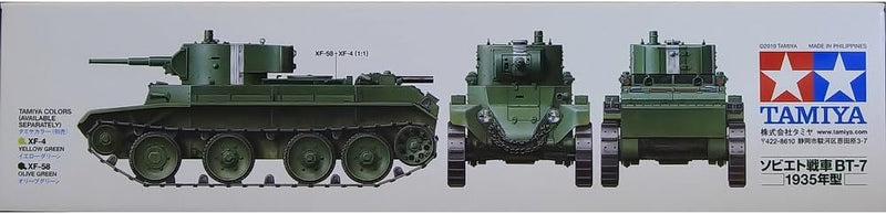 Tamiya 300035309 - 1:35 Russischer Kampfpanzer BT-7 Model 1935