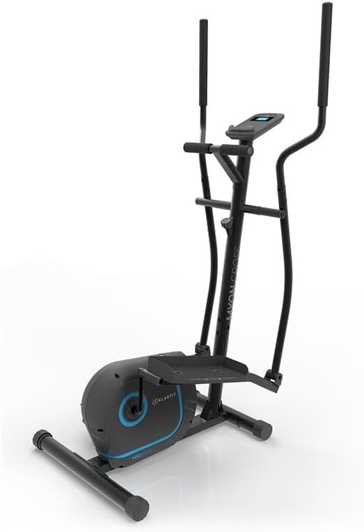 Klarfit Myon Cycle Heimtrainer Fahrrad - Ergometer Fahrrad mit 12 kg Schwungmasse, Hometrainer mit P