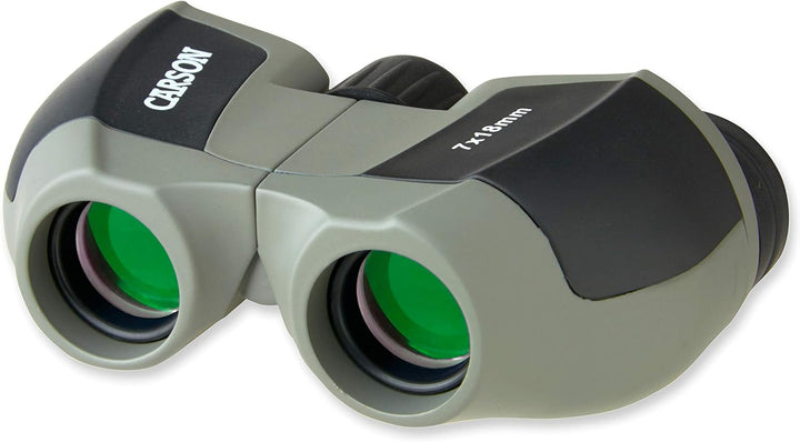 Carson MiniScout handliches 7x18mm Kompaktfernglas (JD-718) 7x18mm Compact-Size, 7x18mm Compact-Size
