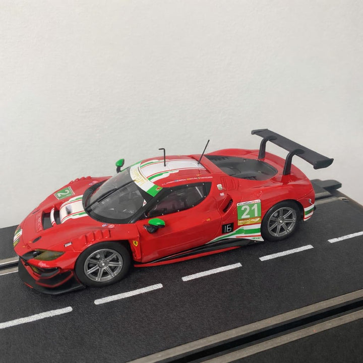 DSM-RC Flexibler Slotcar Heckflügel Spoiler kompatibel zu Autorennbahn Carrera 124 296 GT3