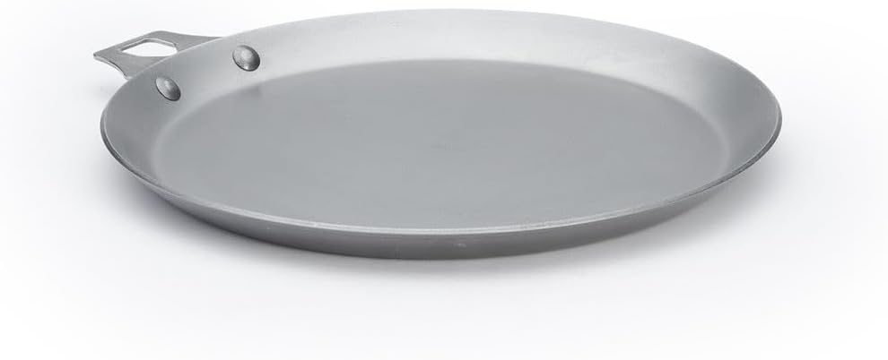 DE BUYER Crepe Pfanne, Edelstahl, silber, 26 cm, 27.9 x 20.1 x 10.9 cm