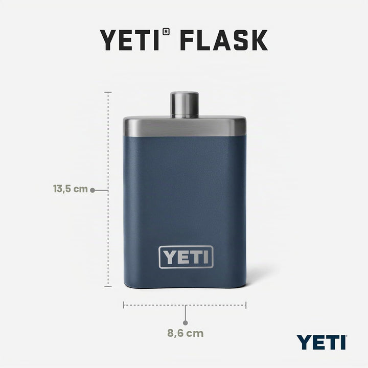 YETI Rambler Flachmann, Navy, 7 oz (207 ml), Navy