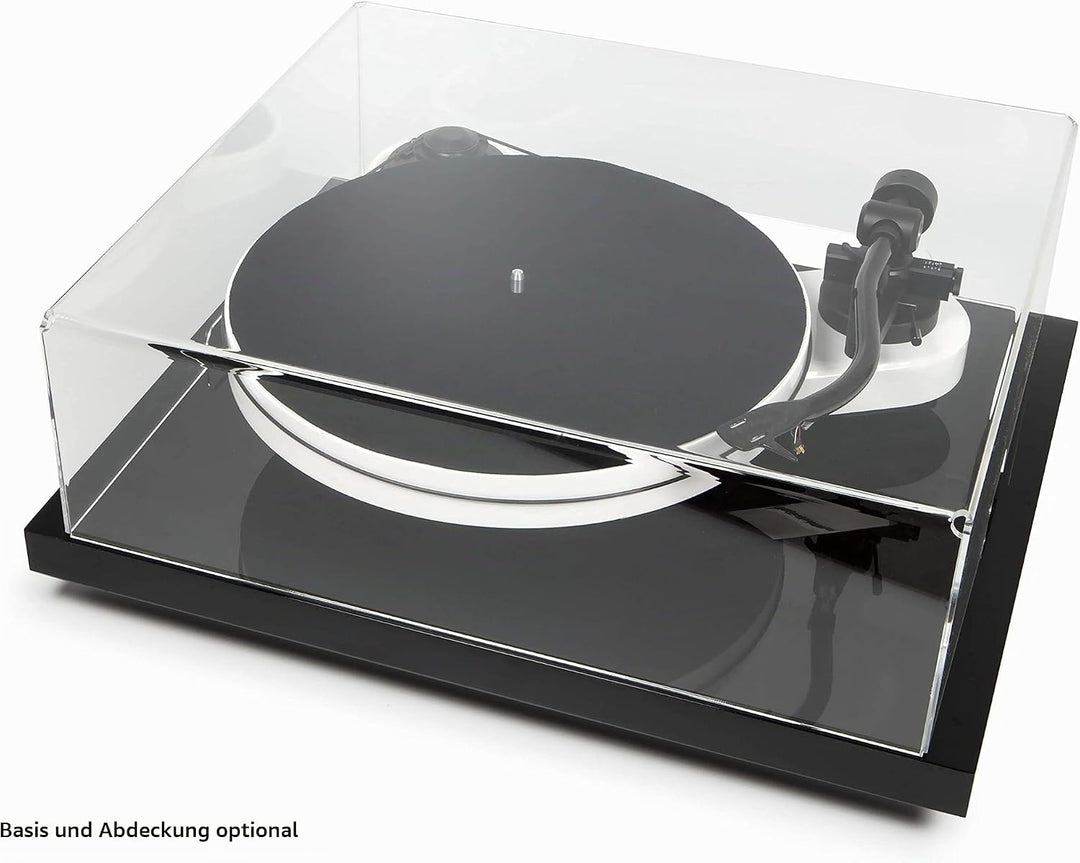 Pro-Ject RPM 1 Carbon Plattenspieler mit Riemenantrieb (inkl. Ortofon 2M Red, Weiss) inkl. Ortofon 2