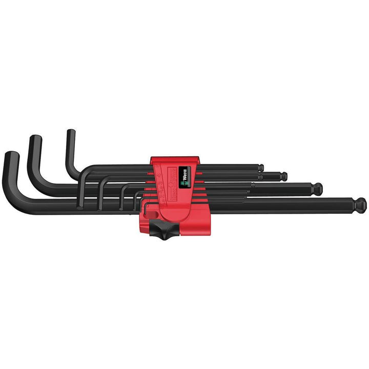 Wera 950 PKL/9 BM N Winkelschlüsselsatz, metrisch, BlackLaser, 9-teilig, 05022086001
