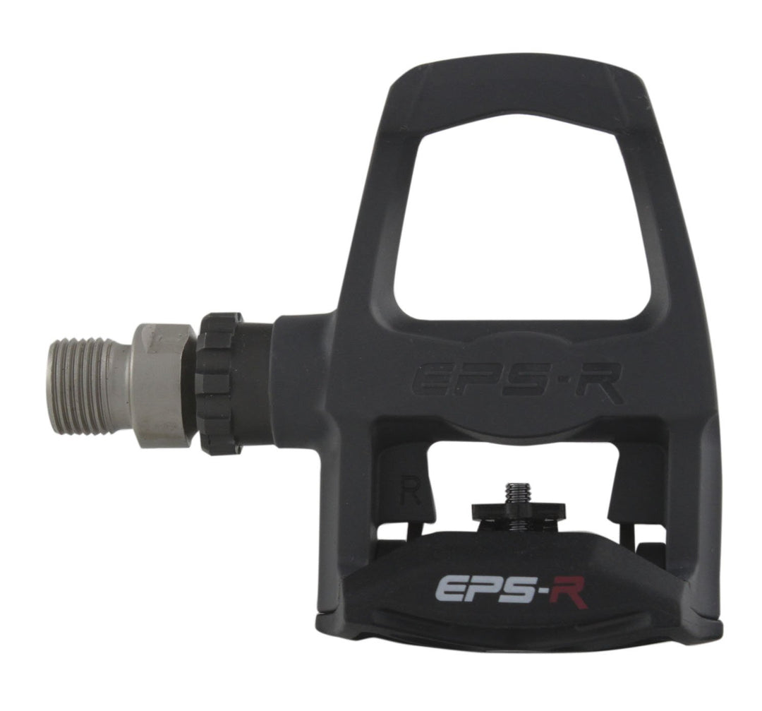 Exustar E-PR100PP Klickpedale/Fahrrad-Pedale // Look Keo kompatibel Schwarz, Schwarz