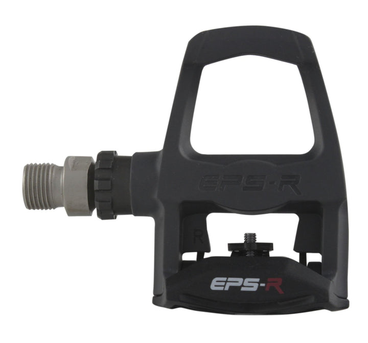 Exustar E-PR100PP Klickpedale/Fahrrad-Pedale // Look Keo kompatibel Schwarz, Schwarz