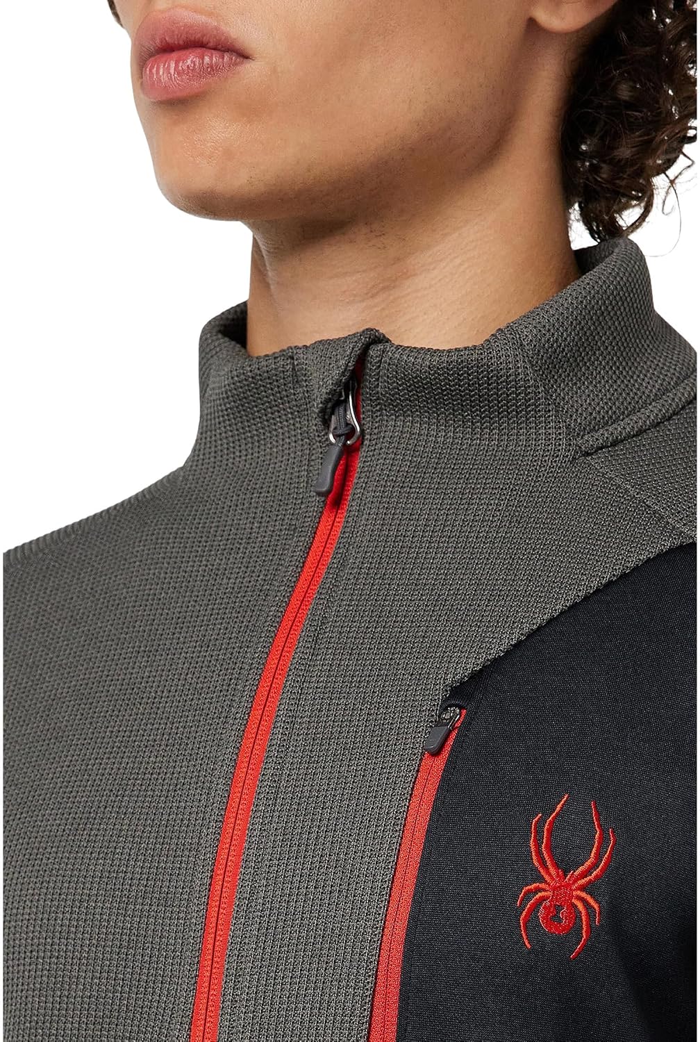 Spyder Herren Bandit 1/2 Zip Fleecejacke S Polar, S Polar