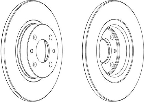 Ferodo DDF141 Bremsscheibe - (2 Stück)
