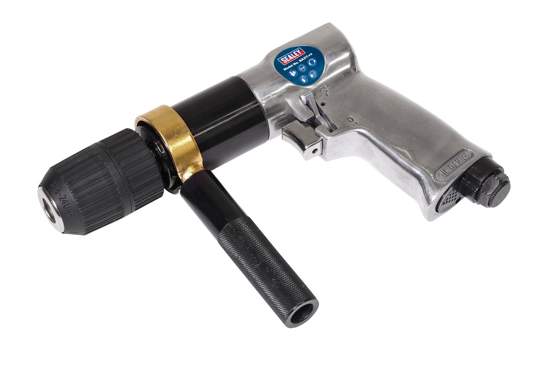 SEALEY Air Drill 13mm 700rpm Reversible Schnellspannbohrfutter