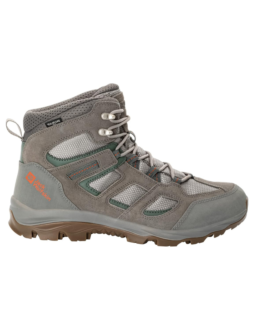 Jack Wolfskin Herren Vojo 3 Texapore Mid M Wanderschuh 40.5 EU Smokey Grey, 40.5 EU Smokey Grey