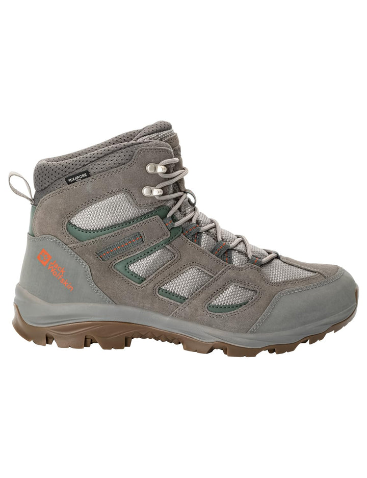 Jack Wolfskin Herren Vojo 3 Texapore Mid M Wanderschuh 40.5 EU Smokey Grey, 40.5 EU Smokey Grey
