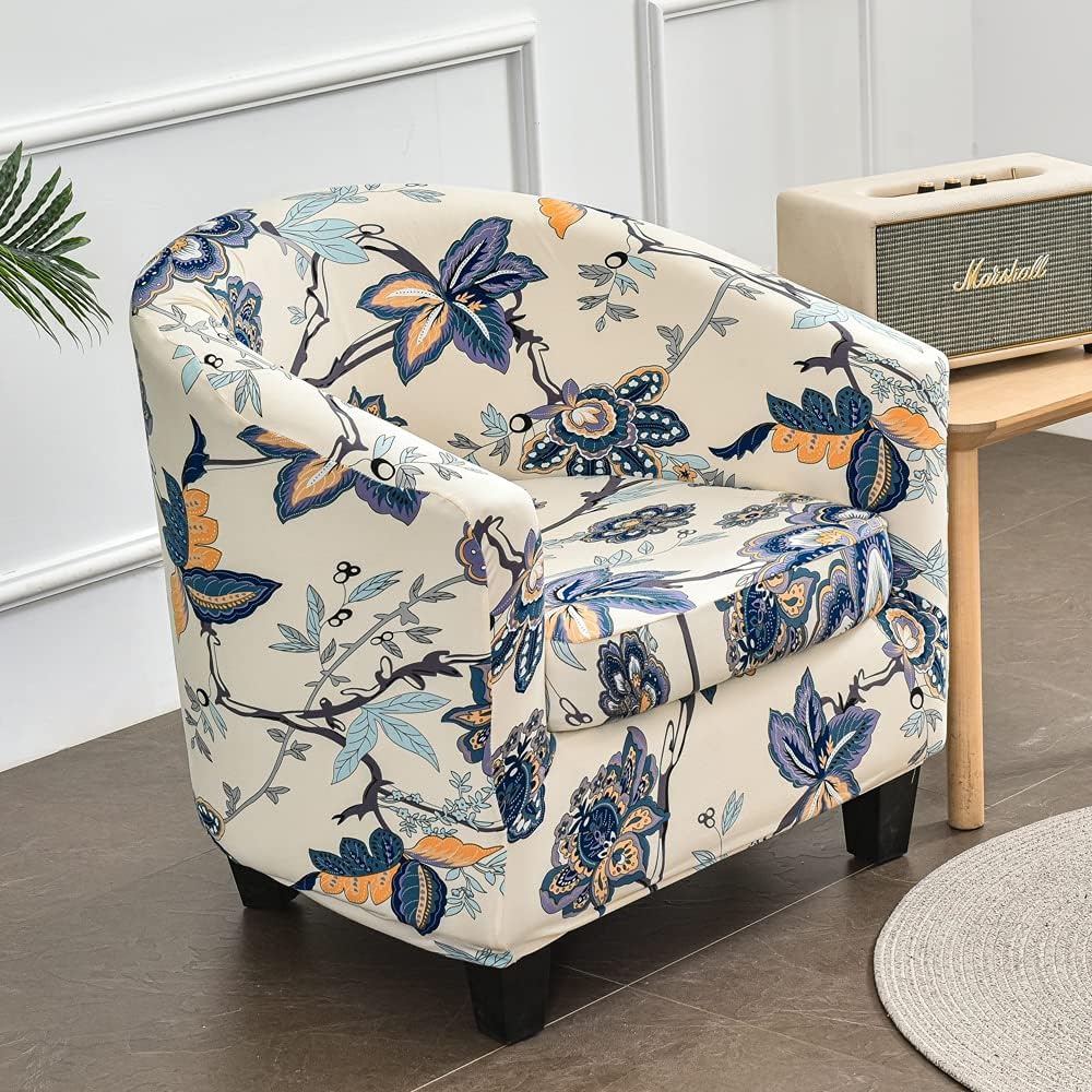 CHNSHOME Sesselbezug cocktailsessel sesselhusse tullsta sesselbezug Clubsessel Sesselüberwurf 2 Stüc