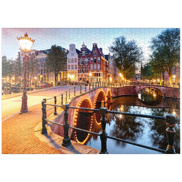 Ausflug nach Amsterdam - Premium 1000 Teile Puzzle - MyPuzzle Sonderkollektion von ilsespiel, 1000 T