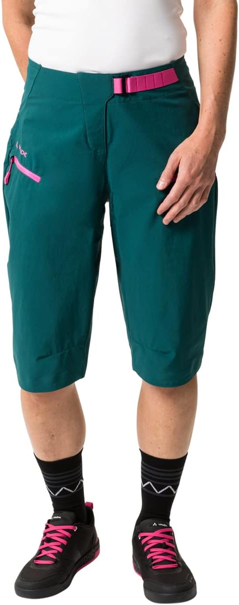 VAUDE Damen Moab Pro Radhose kurz Bike Shorts 38 Mallard Green, 38 Mallard Green