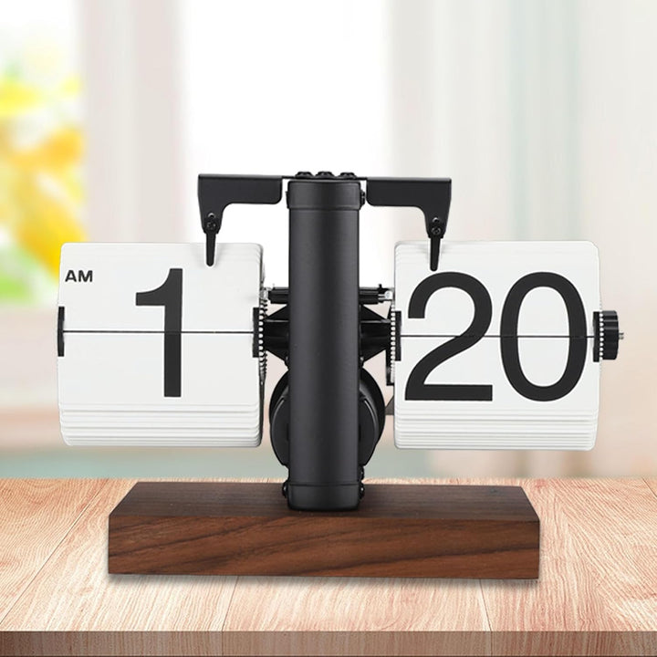 ciciglow Digitale Klappuhr, 12 Stunden, Einseitige Digitale Klappuhr, Automatische Retro-mechanische