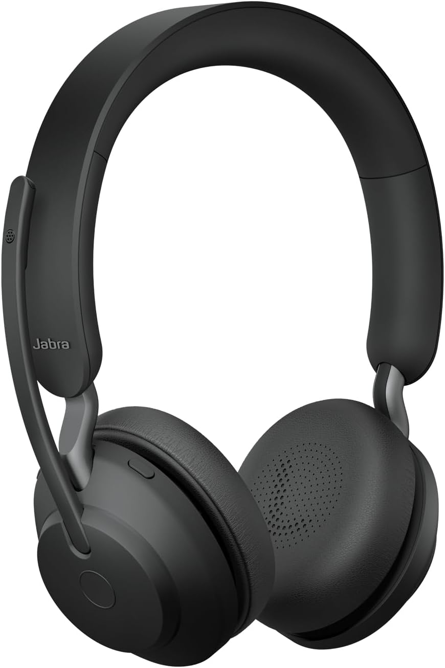 Jabra Evolve2 65 Wireless PC Headset – Noise Cancelling UC Certified Stereo Headphones & SanDisk Ult