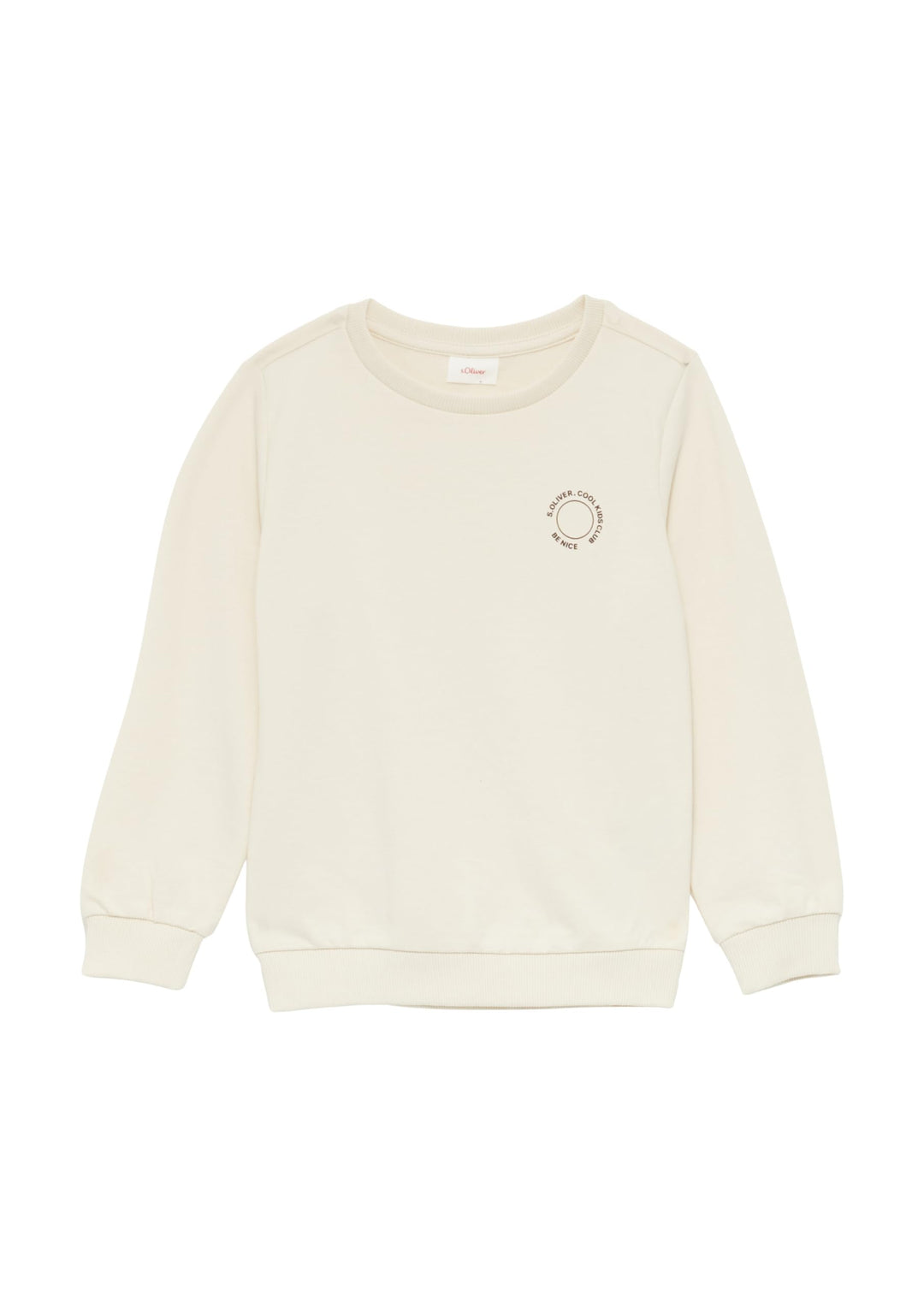 s.Oliver Wärmendes Sweatshirt mit NASA®-Rückenprint 92-98 0805_helles Sand, 92-98 0805_helles Sand