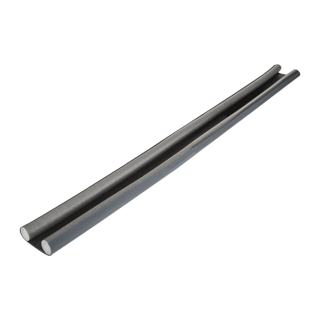 Universell Zugluftstopper (zuschneidbare Türdichtung mit 2-Seiten-Schutz) - grau luftzugstopper 1, 1