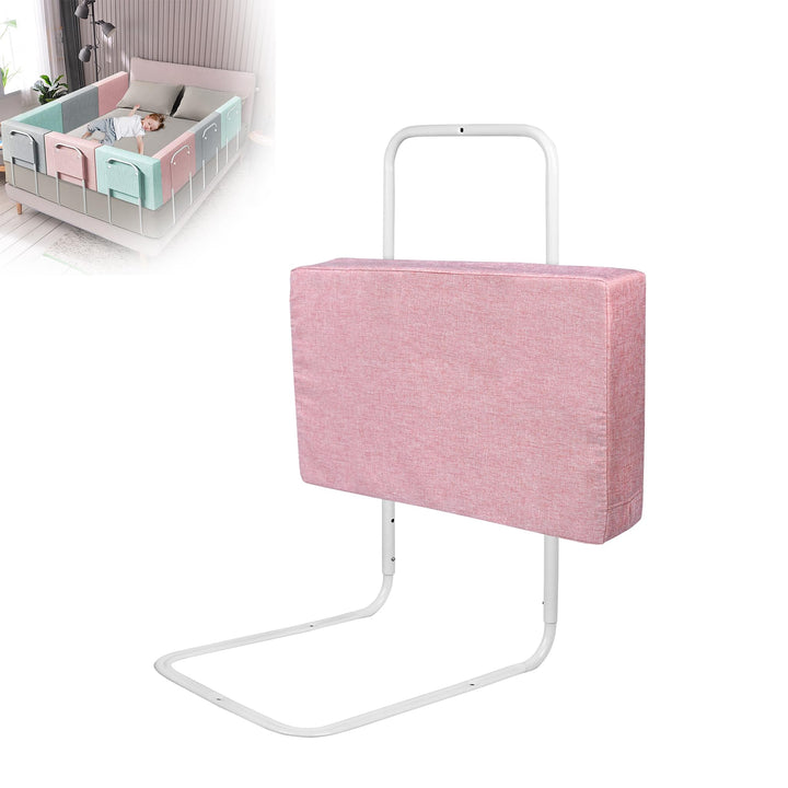 TATIVALO Bettgitter Rausfallschutz, Bettschutzgitter für Kinder, 50cm 5-Loch Höhenverstellbar, Bett