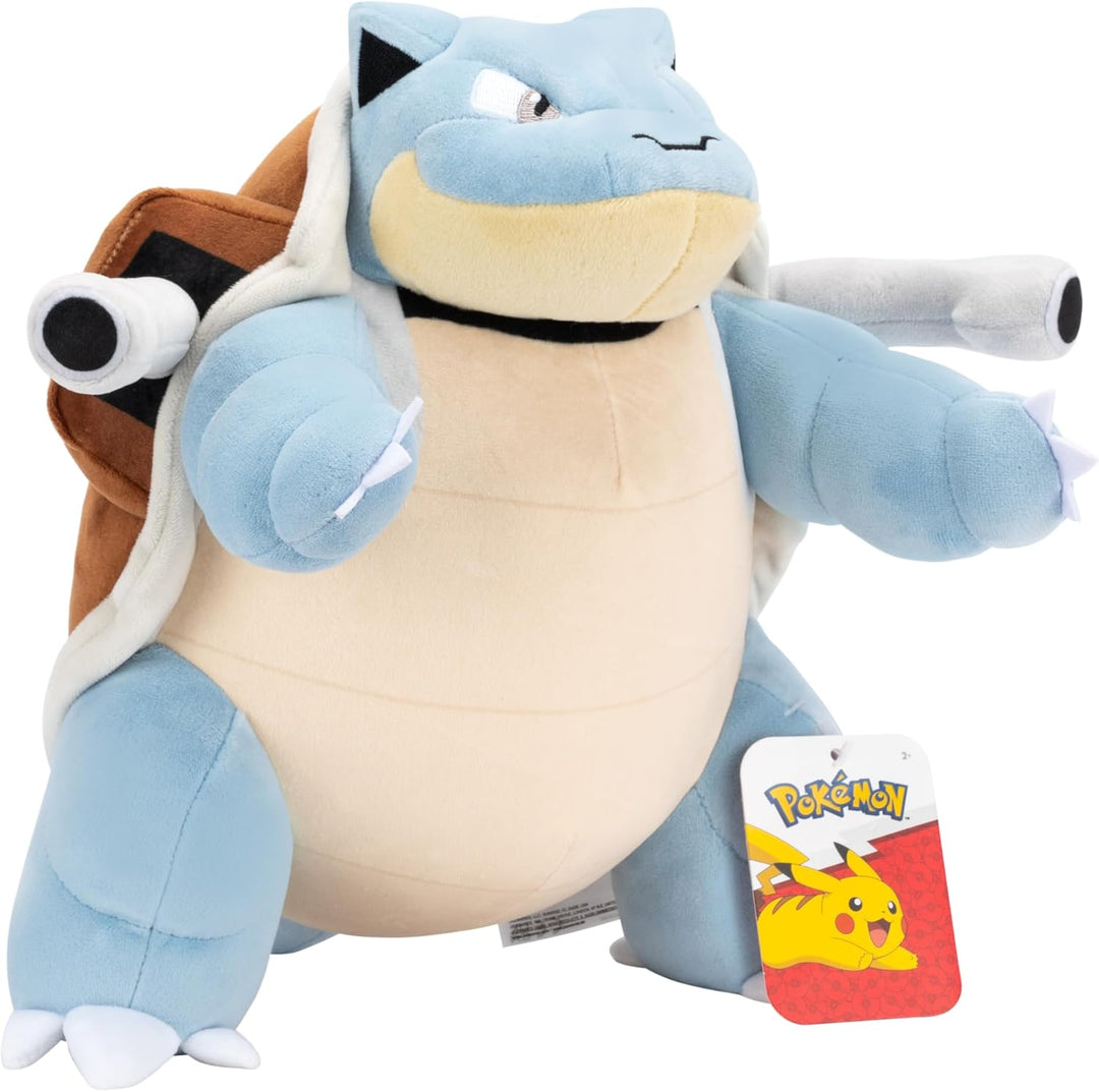 Pokemon Kuscheltier XXL Blastoise Turtok 30 cm – Pokemon Plüschtier – Neue 2023 – Pokemon Plush - Of