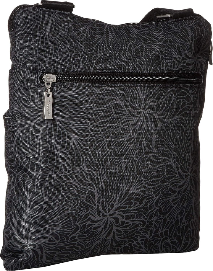 Baggallini Horizon Crossbody-Tasche für Damen, 25,4 x 26,7 cm, leicht, wasserabweisend, Nylon, RFID-