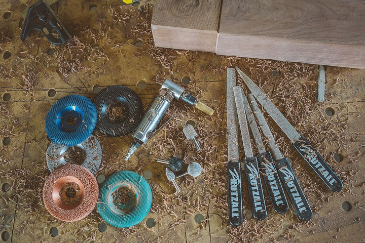 Kutzall Extrem Sphere Rotationsfräser 1⁄4" Schaft, sehr grob - Holzbearbeitungsaufsatz für Bosch, De