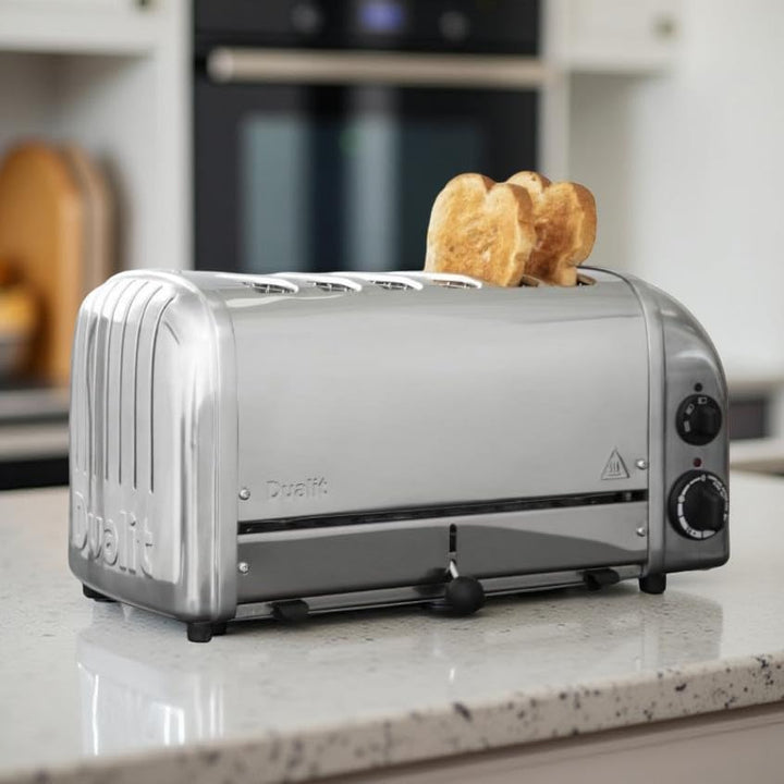 DUALIT Vario Toaster - 6 Scheiben Toaster poliert