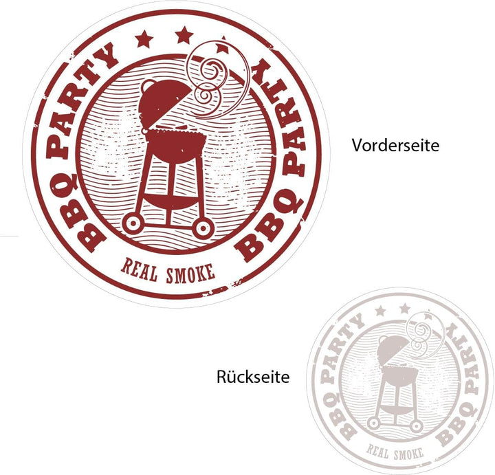 Bierdeckel aus Filzpappe/Karton Getränke-Untersetzer Ø 107mm rund oder 93x93mm eckig Party Feiern Ge