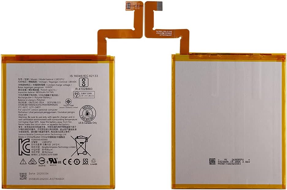 SwarKing Ersatz Akku L18D1P32 Kompatibel mit Lenovo TAB M10 TB-X505X with Toolkit