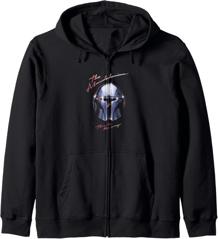 Star Wars: The Mandalorian Chrome Helmet This Is The Way Kapuzenjacke