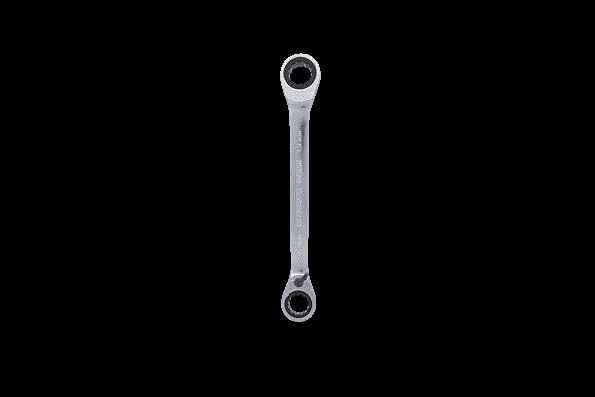 KS Tools 503.4575 GEARplus Doppel-Ratschenringschlüssel umschaltbar 12x13mm, 12x13mm