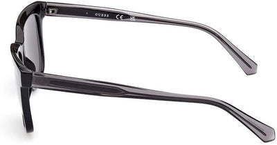 GUESS Herren GU00050 Sonnenbrille, Shiny Black