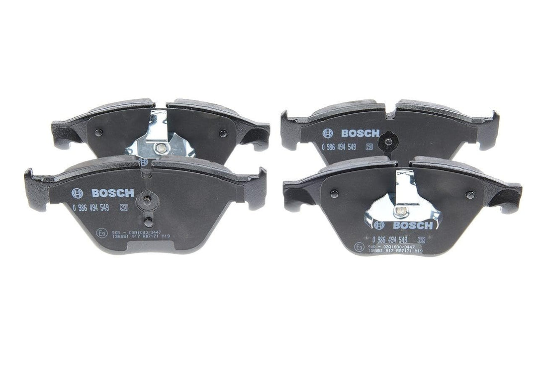 Bosch BP1470 Bremsbeläge - Vorderachse - ECE-R90 Zertifizierung - vier Bremsbeläge pro Set