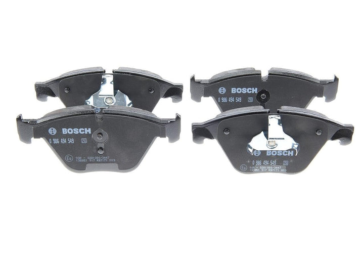 Bosch BP1470 Bremsbeläge - Vorderachse - ECE-R90 Zertifizierung - vier Bremsbeläge pro Set