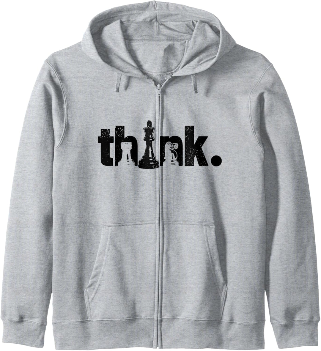 Schach Think Vintage Chess Master Club Schachspieler Kapuzenjacke