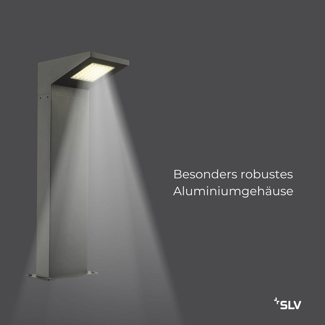 SLV LED Aussenleuchte IPERI 50 | Design Aussen-Standleuchte, stilvolle Aussenbeleuchtung | Outdoor L