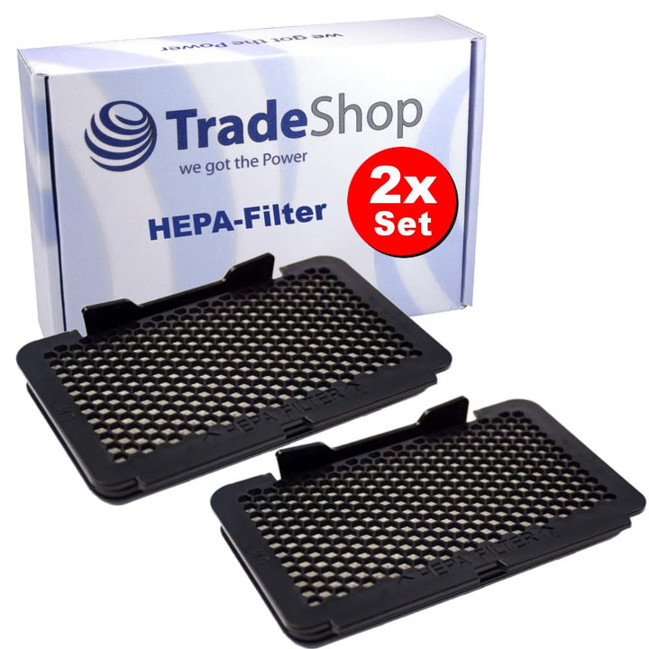 2x Trade-Shop HEPA-Filter/Staubsaugerfilter kompatibel mit Rowenta, kompatibel mit Moulinex Staubsau