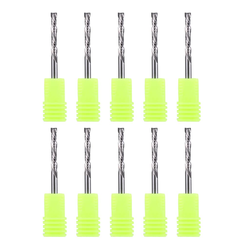 EU_HOZLY 1/8-Zoll-Schaft mit 1/8-Zoll-Schneiddurchmesser Hartmetall-Schaftfräser Up- und Down-Cut-Ko