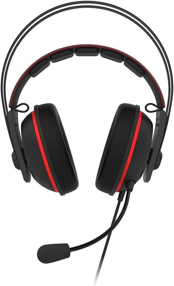 ASUS - Casque TUF H7 Rouge Schwarz, Rot, Schwarz, Rot