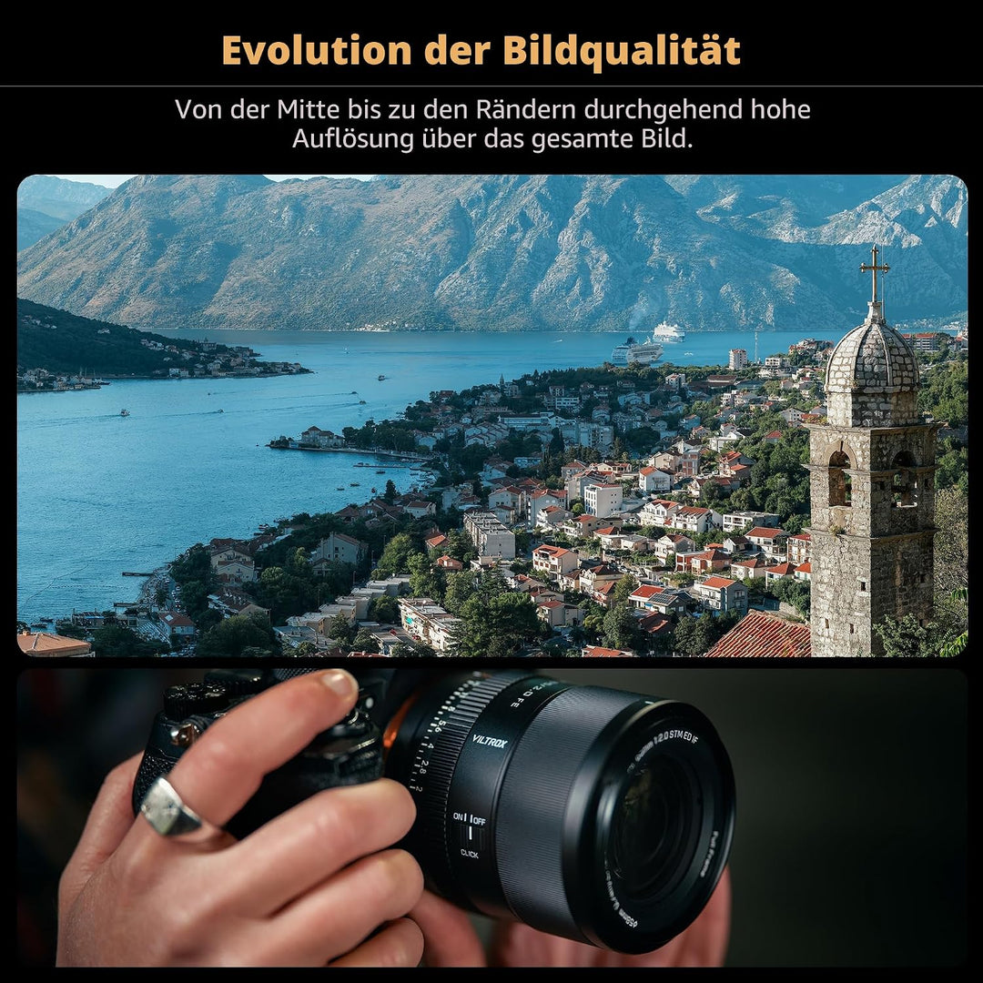 VILTROX AF 85 mm F2.0 EVO Kameraobjektiv, Vollbild, Autofokus, leichtes Porträt (für Nikon Z), F&amp;